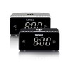 Lenco 550 Black Stereo Clock Radio with 1.2 (1.2 Inch)
