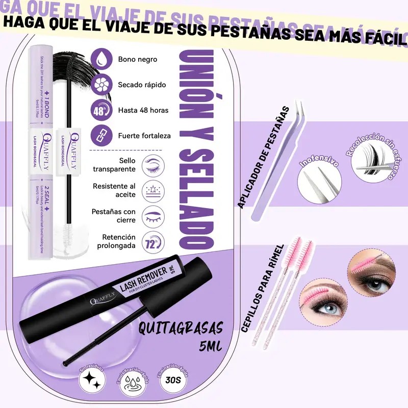 Juego De Extensiones De Pestañas De 560 Piezas, 10-18 Mm
