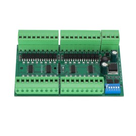 RS485 Input Controller 32 Channel DIN Rail Isolated PLC Switch Quantity Acquisition BoardPNP Module High Level