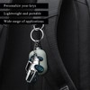 JUSTTOP Car Keychain, Bronco Key Chain Metal Key Fob, Cool
