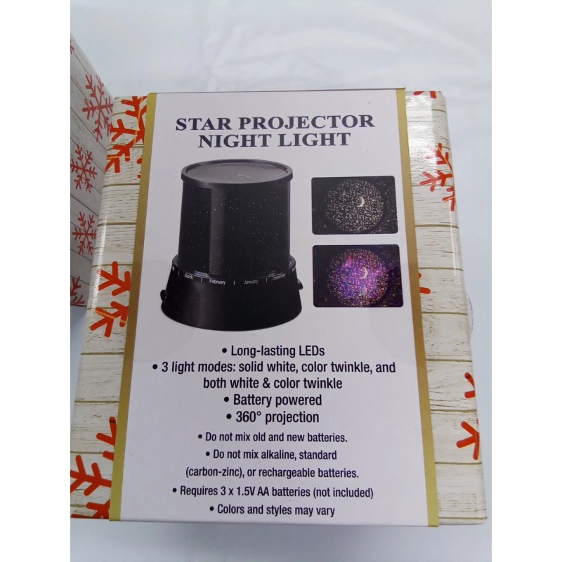 Happy Hour LED Starry Night Sky wall Projector 2pack