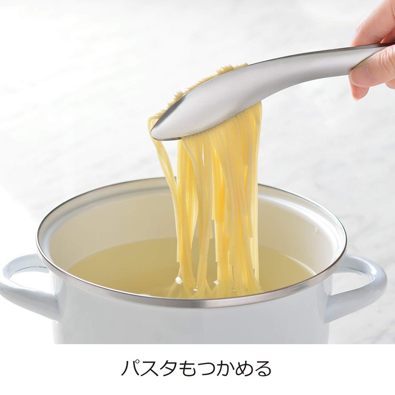 Oaks Leye Serving Tongs, Easy Grip with Light Force, Stainless