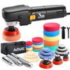 AUTIWOZ Mini Buffer Polisher 600W Rotary Polisher Machine, 6 Variable