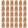SUJEBKC Pack of 30 Threaded Inserts, Grub Screws, Carbon Steel