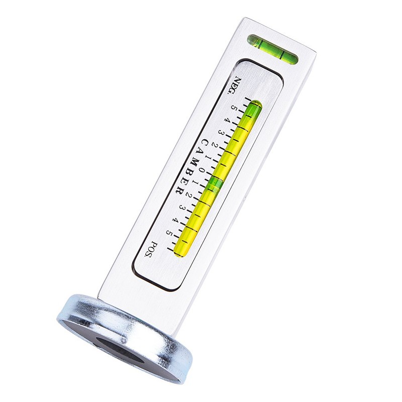 Samfox Magnetic Gauge Tool, Adjustable Wheel Alignment Gauge for Universal
