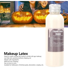 Maquillaje Látex, Fiesta de Halloween Maquillaje Látex Cicatriz Falsa Prótesis Arrugas Monstruo Zombie Efectos Especiales para Disfraz Herida
