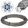 20 m Stainless Steel Wire Rope 7 x 7 D