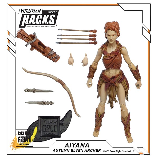 Boss Fight Studio Vitruvian Hacks: Aiyana Autumn Elven Archer Action
