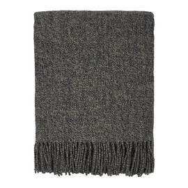 Cozy Blankets - Merino Wool Throw Blanket, Indoor & Outdoor Blankets and Throws, Soft Blanket with Fringes, 55"x79" (140 x 200 cm)