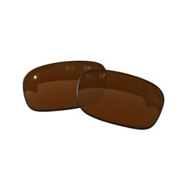 OOWLIT Replacement Sunglass Lenses for Oakley Sliver F OO9246 Brown Non-Polarized