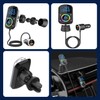 FM Transmitter, Bluetooth FM Transmitter Wireless Radio Adapter Car Kit