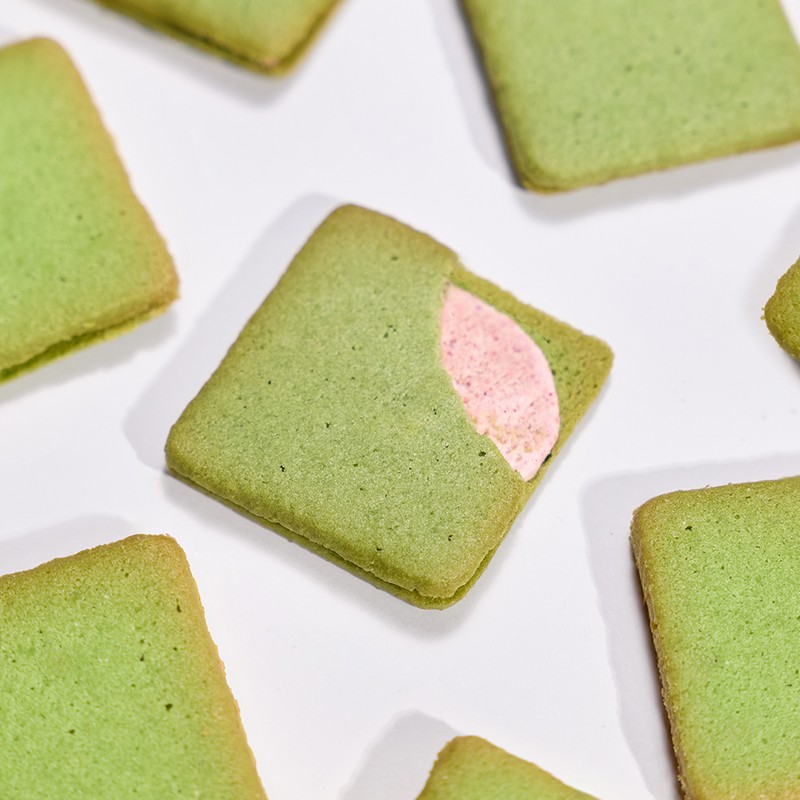 Osulloc [오설록]그린티 딸기 랑드샤 (원산지:상세설명참조) Osulloc Green Tea Strawberry Langue