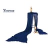 YMHPRIDE 2 Packs Cheesecloth Table Runner, 35"x120" Royal Navy Blue