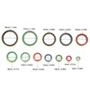 240pcs 6\8\10\12\14\16\18\20\22\24\27\30mm Metal Rubber Sealing Oil Ring Drain Plug Gasket