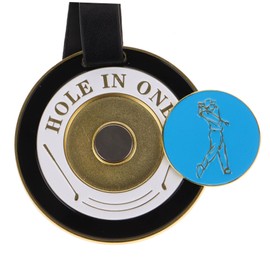 Kisangel Golf Bag Tag Lightweight Metal Alloy Luggage Tag Durable Decorative Pendant for Golf Bags Compact Design Won't Take up Extra Space Accessory