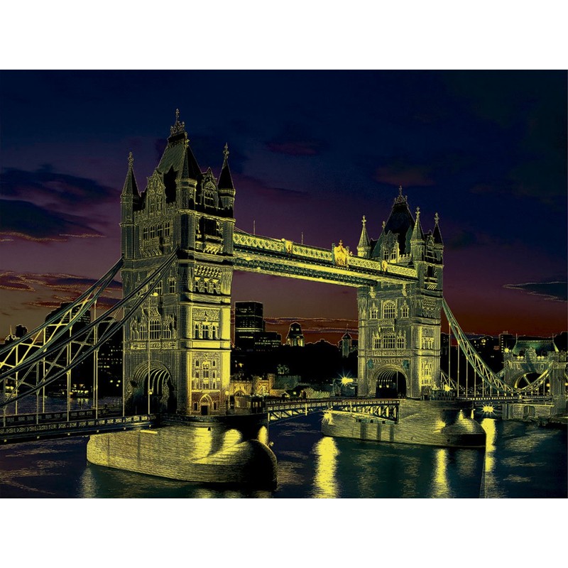 (Neon Tower Bridge, London) - Tower Bridge, London Neon (1000