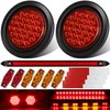 RONSTA 4 inch Round Led Trailer Lights Kit with Light