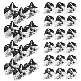 WINMAU Danny Noppert Specialist Player Standard Dart Flights - 10 sets per pack (30 dart flights in total)