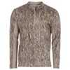 HABIT Men's Buck Hill Base Layer Mock, Mossy Oak New