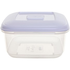 Whitefurze 2.3L Square Food Storage Box with Lid F0660