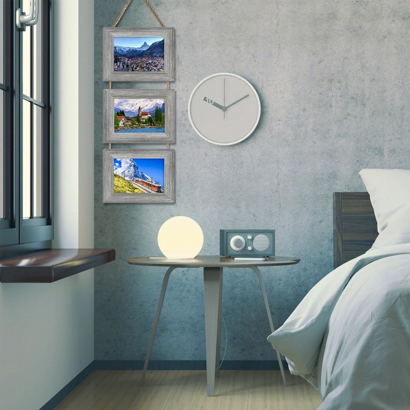 Rexllon 4x6 Picture Frames Collage Wall Decor, Wall Hanging Picture