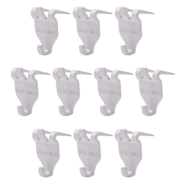 INCREWAY Claw Drywall Picture Hanger, 10PCS Nail-Free Picture Hangers Easy