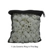 ALEGI 10 pcs Aquarium Filter Media Bags with Zipper, Mesh