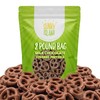 Milk Chocolate Covered Mini Pretzels | 2-Pound Bag | Salted