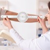 12 inch goniometer,360 Degree goniometer physical therapy,Transparent Orthopedic angle measuring