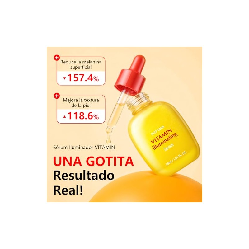 2PCS Sérum Nocturno Reafirmante con Bakuchiol, Niacinamida y Pantenol