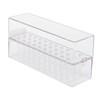 30 Holes Nail Drill Holder, Acrylic Drill Bit Case Stand,