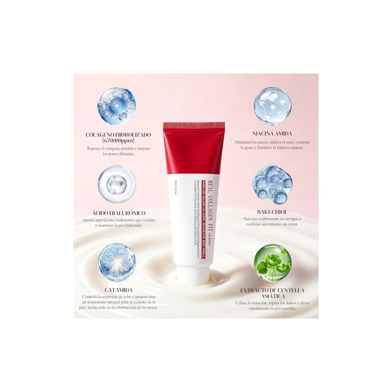 2PCS Mascarilla de Noche de Colágeno, Mascarilla peel-off