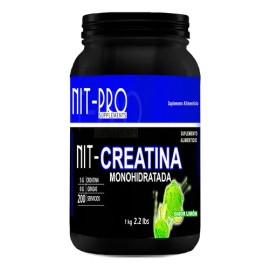 Creatina Monohidratada En Polvo 1kg Nit-pro Varios Sabores                                                                                            
