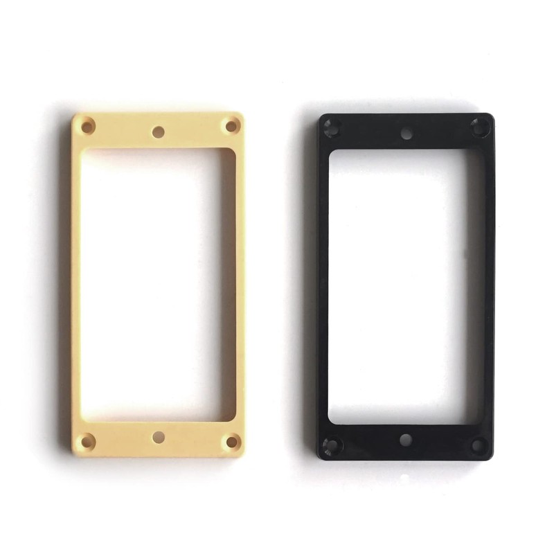 Guitar Anatomy Humbucker Pickup Mounting Ring Surround Flat Bottom PR006