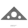 Aluminum Alloy Right Angle Ruler, Mini Portable Metal Angle Ruler,