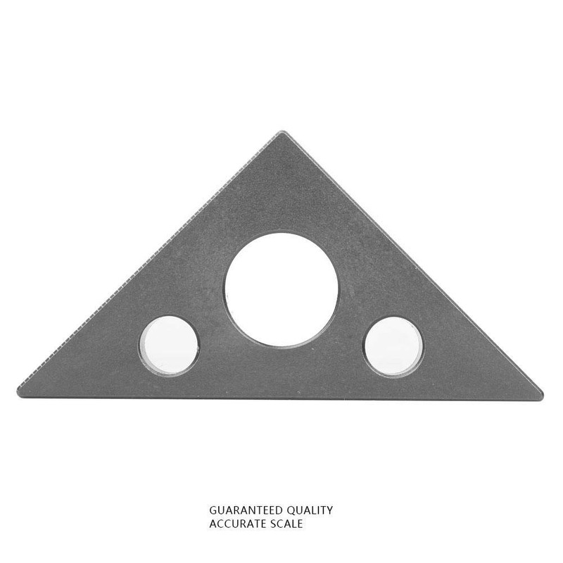 Aluminum Alloy Right Angle Ruler, Mini Portable Metal Angle Ruler,