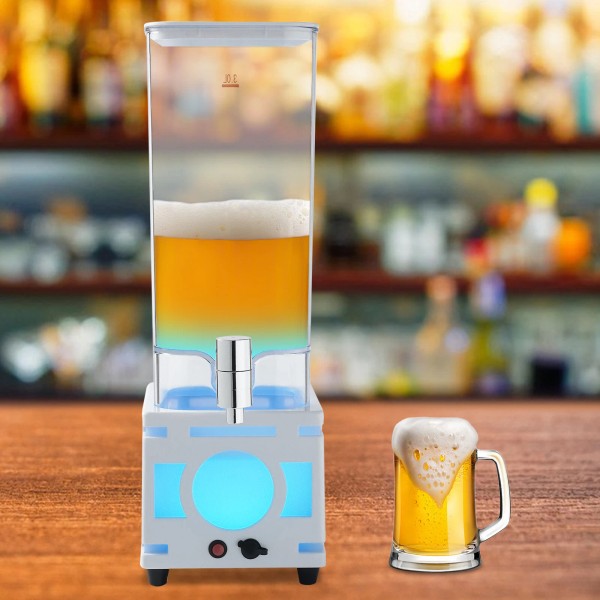 Unbranded 3 Litre Large Clear Beverage Drinks Dispenser With Tap