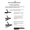 Schwertkrone Razor, Stainless Steel + 100 Half Derby Interchangeable Blades