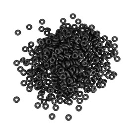 uxcell Nitrile Rubber O-Rings 6mm OD 2mm ID 2mm Width, Metric Buna-N Sealing Gasket, Pack of 500