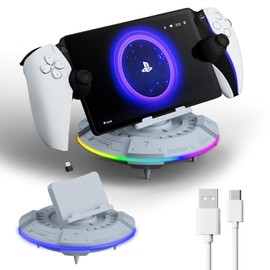 Hosanwell PS Portal Charging Dock, 23 RGB Lighting Modes, 3 Hours Fast Charging, for PS Portal Consoles, is The PS Portal Charging Dock That Every PS Portal Gamer Deserves