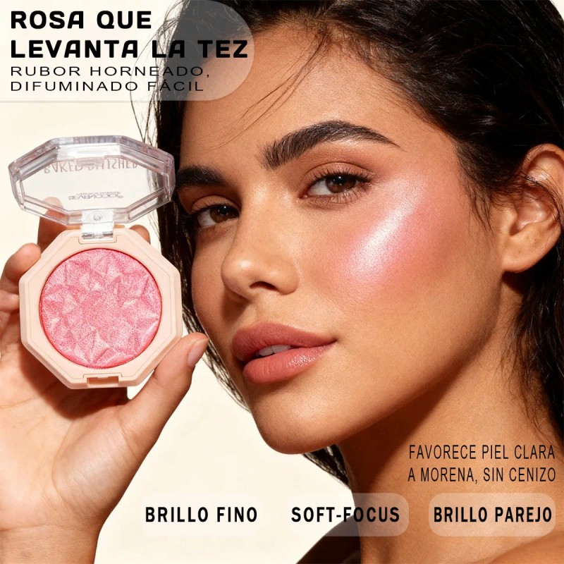 Iluminador En Polvo Baked Highlighter Sevencool 13.2g