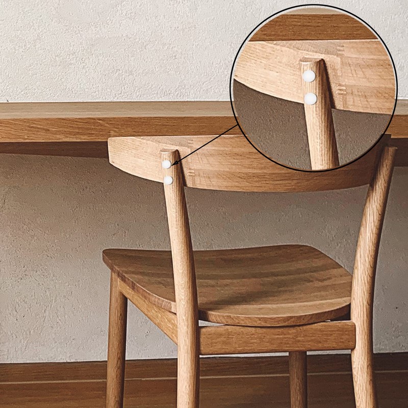 Tighall 100PCS White Soft Plastic Screw Hole Cover Plugs, 3mm