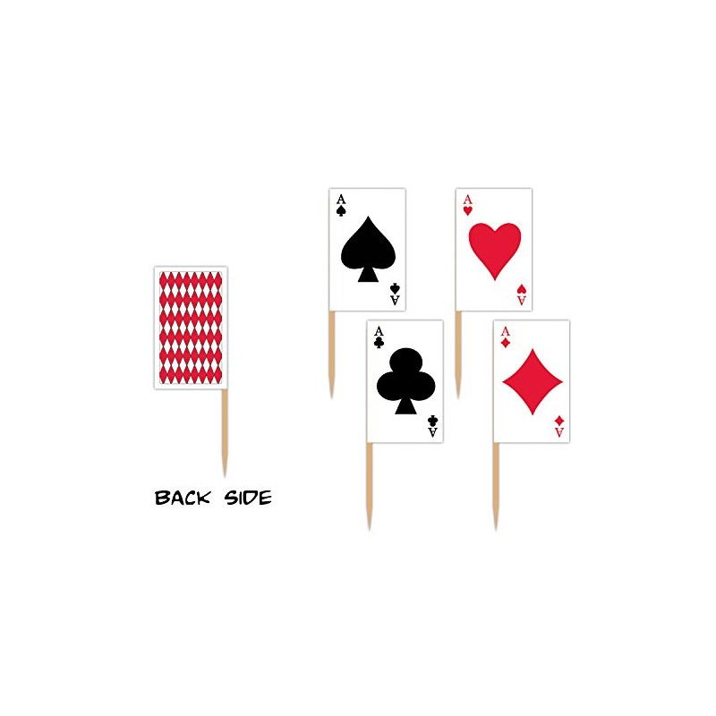 Beistle Playing Card Picks 50 Count