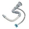 Stainless Steel Sink Drain Assembly with Cage S Bend Hose