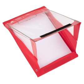 Paperdry Red A4 Portrait Waterproof Clipboard - Cold Proofing Agent, Thicker PVC [18-Month Warranty] (A4 Portrait)