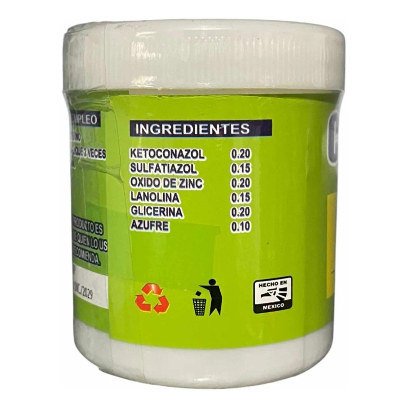 Pomada Antimicótica Para Hongos Y Comezón 125 Gr