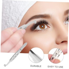 Housoutil Eyelid Forceps Eyelid Tweezers Beauty Salon Expressor Comfortable Grip Sturdy Design