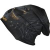 Spiral Mens Light Cotton Beanies Black Balaclava, Black, L UK