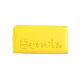 Bench Women's Purse Large XXL Wallet Zip Clutch Colour: Yellow, yellow, clutch