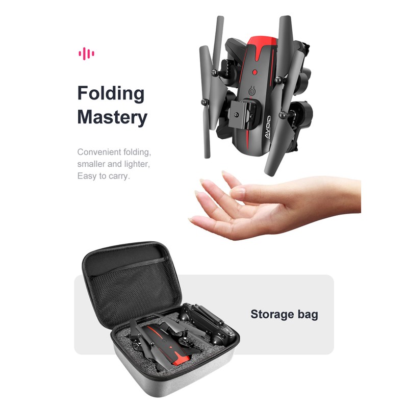 4K Drone Professional HD Dual Cameras Optical Flow Fixed Obstacle
